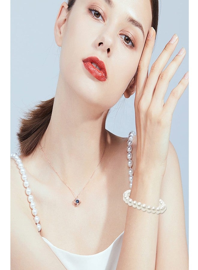 MOZAKA 30 Pieces 6mm/8mm Faux White Pearl Bracelets for Women Stackable Stretch Beaded Bracelets Simulated Pearl Bracelet Set for Bridesmaid Bridal Wedding Party Jewelry - Image 2